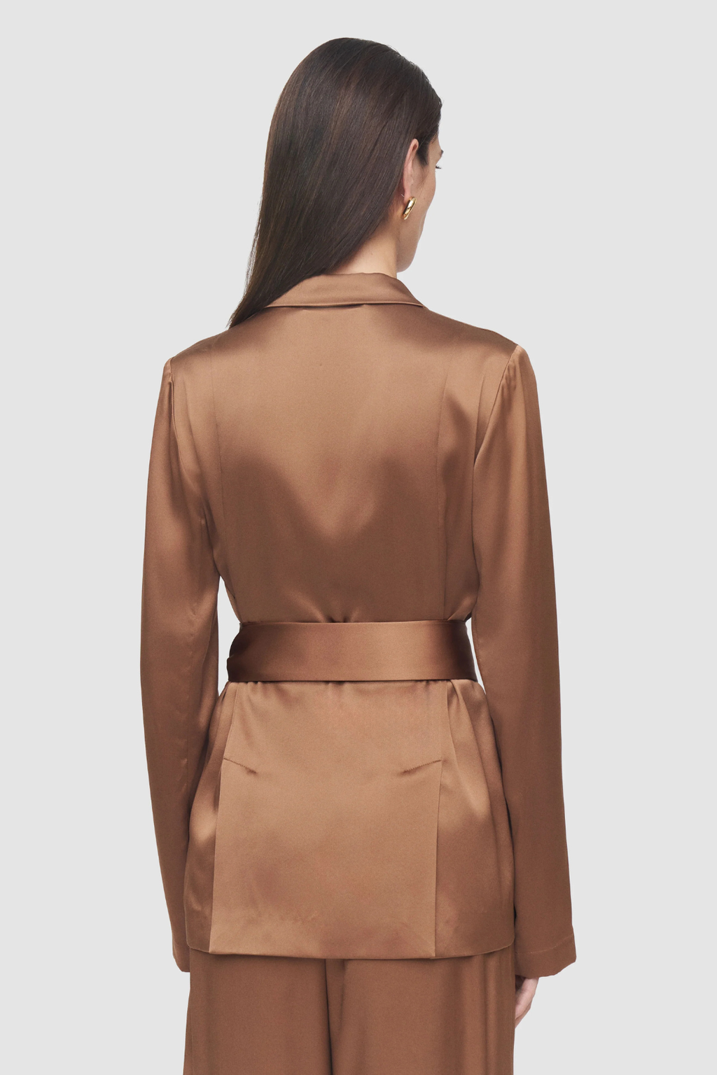 Archer Silk Satin Jacket