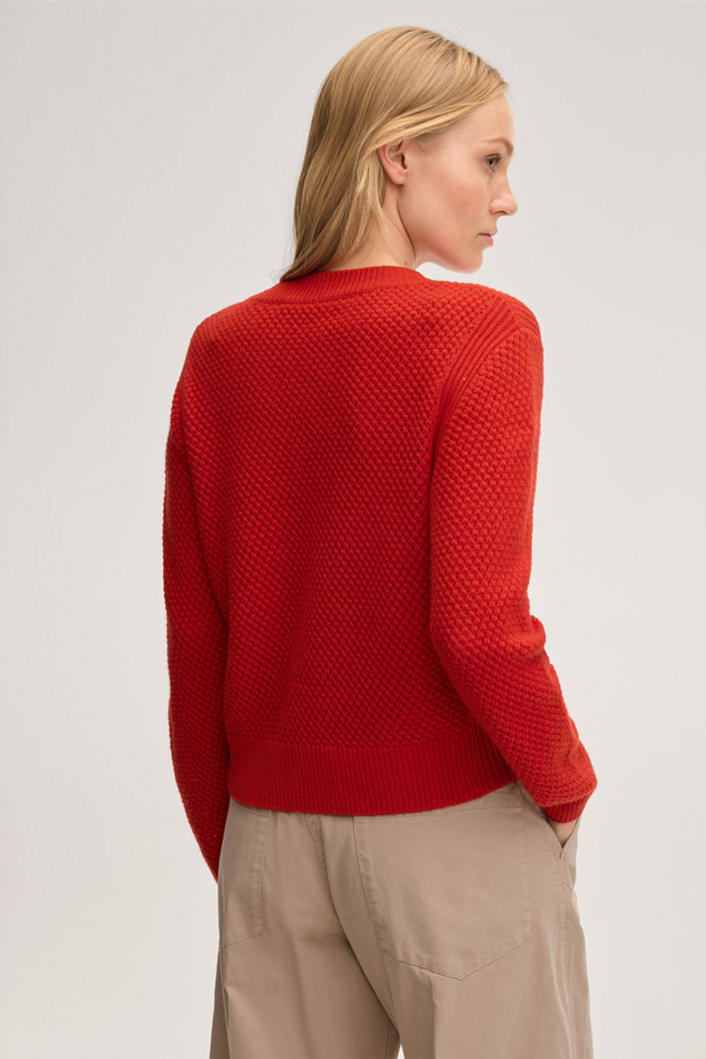 Red Cashmere Sweater