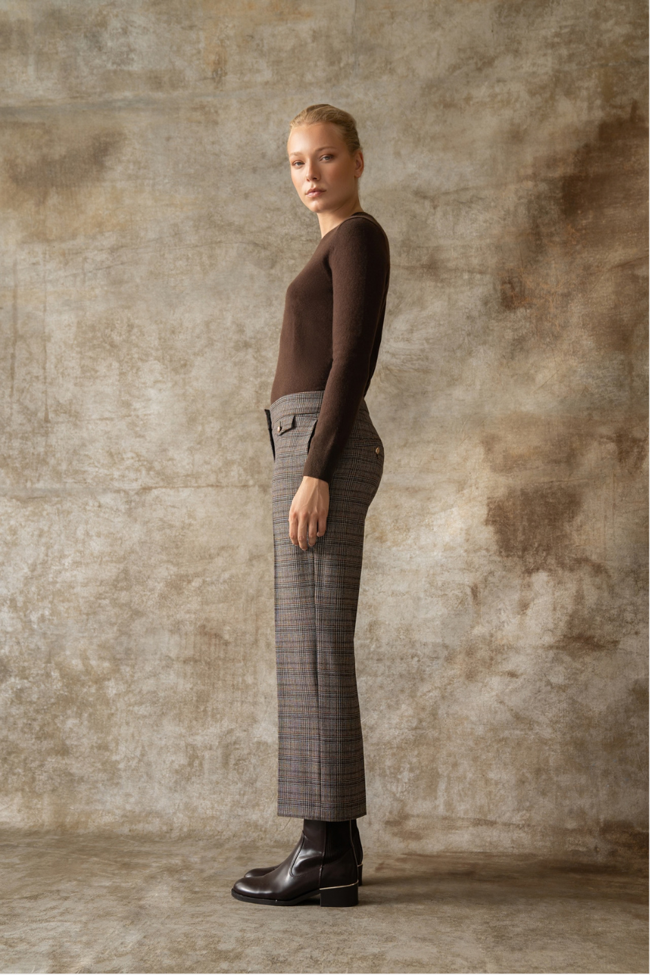 Alara Glencheck Pants