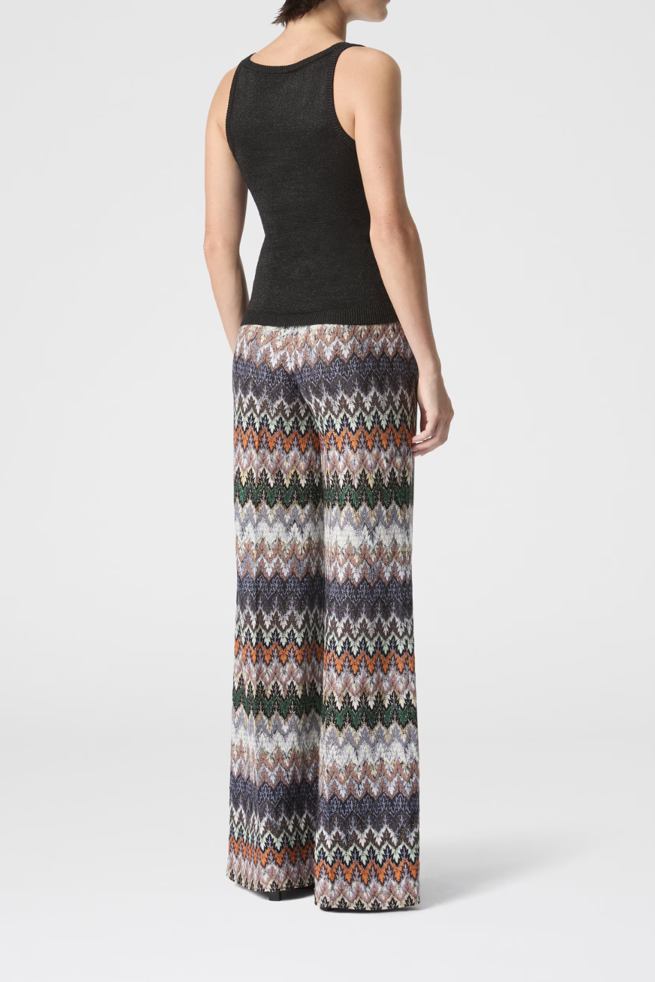 Lamé-Viskose Tanktop