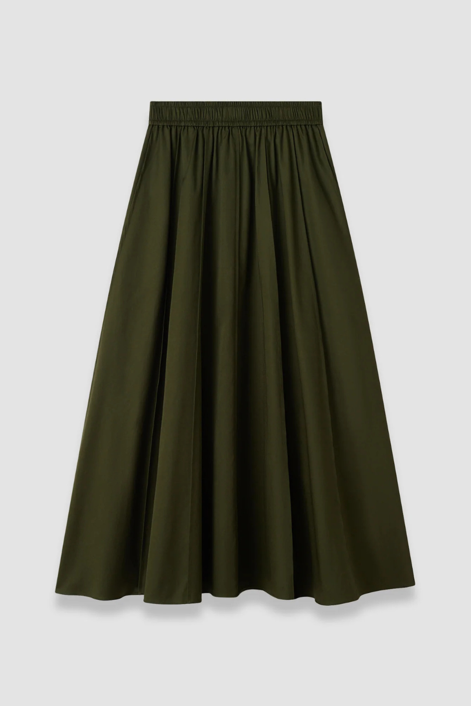 Manar Cotton Sateen Skirt