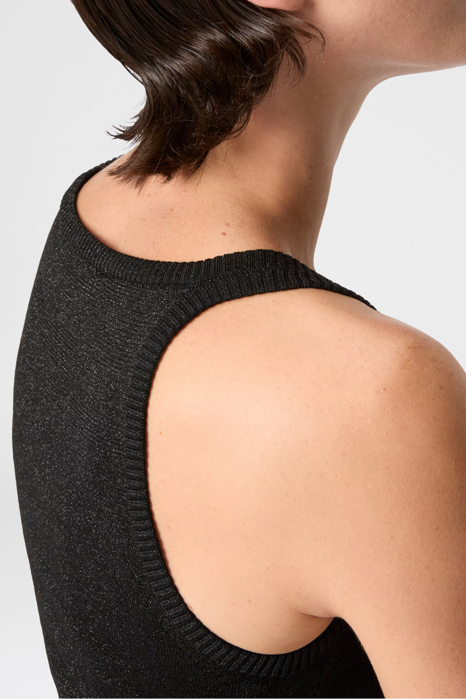 Lamé-Viskose Tanktop