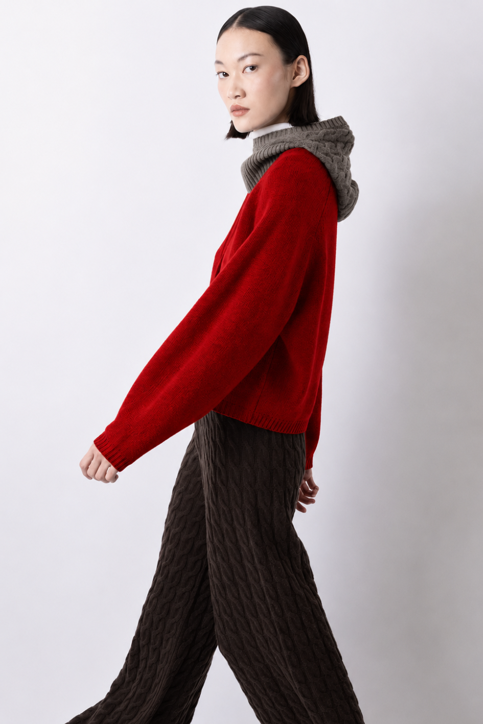 Buttoned Cashmere Cardigan