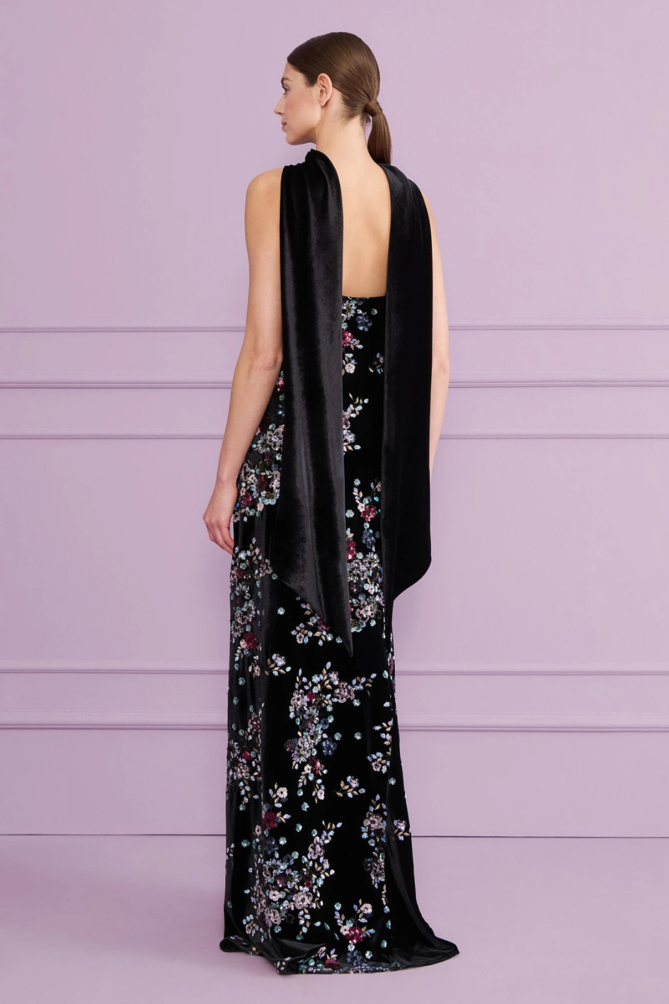 Sequins Pope Midi Dress