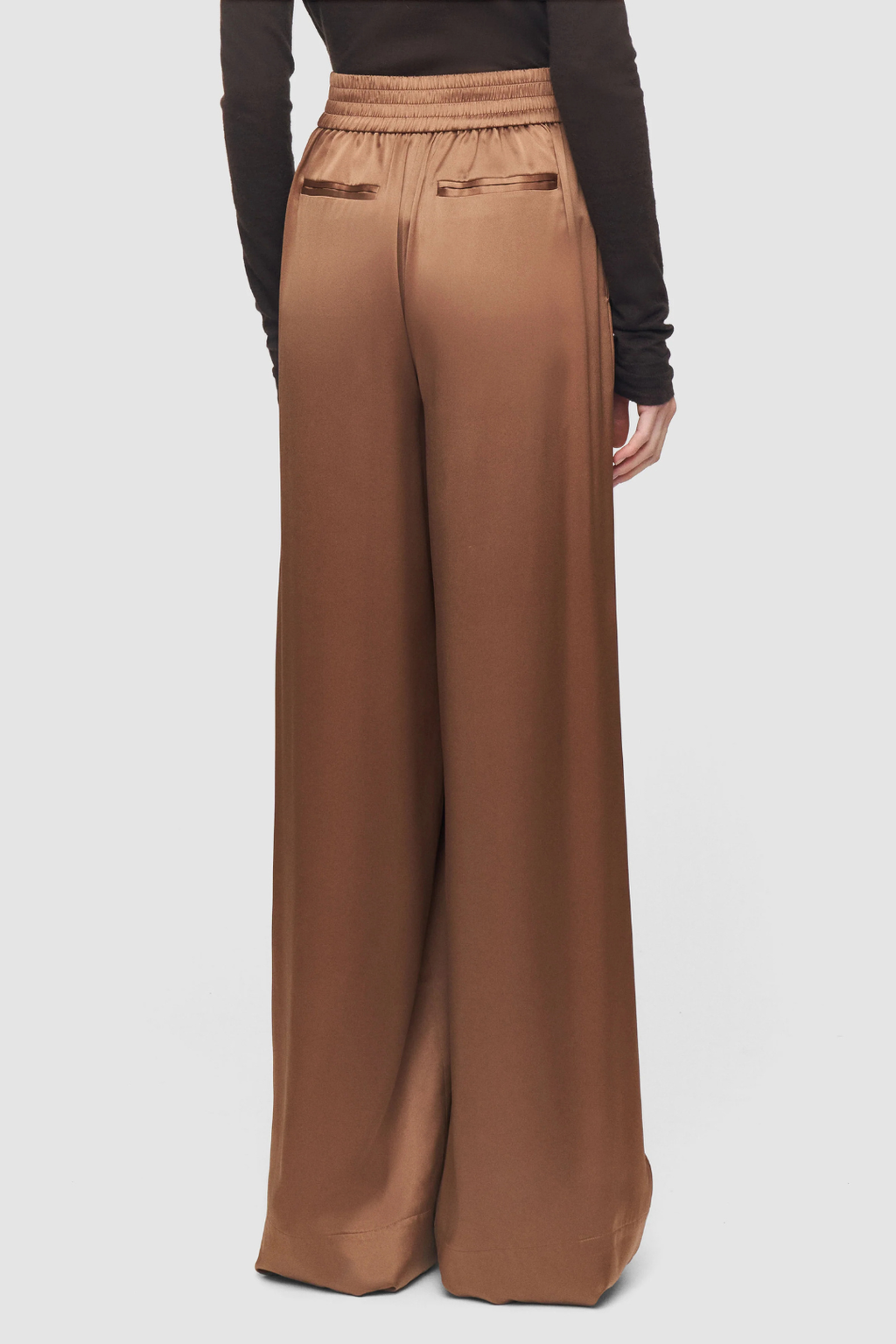 Dijon Silk Satin Trousers
