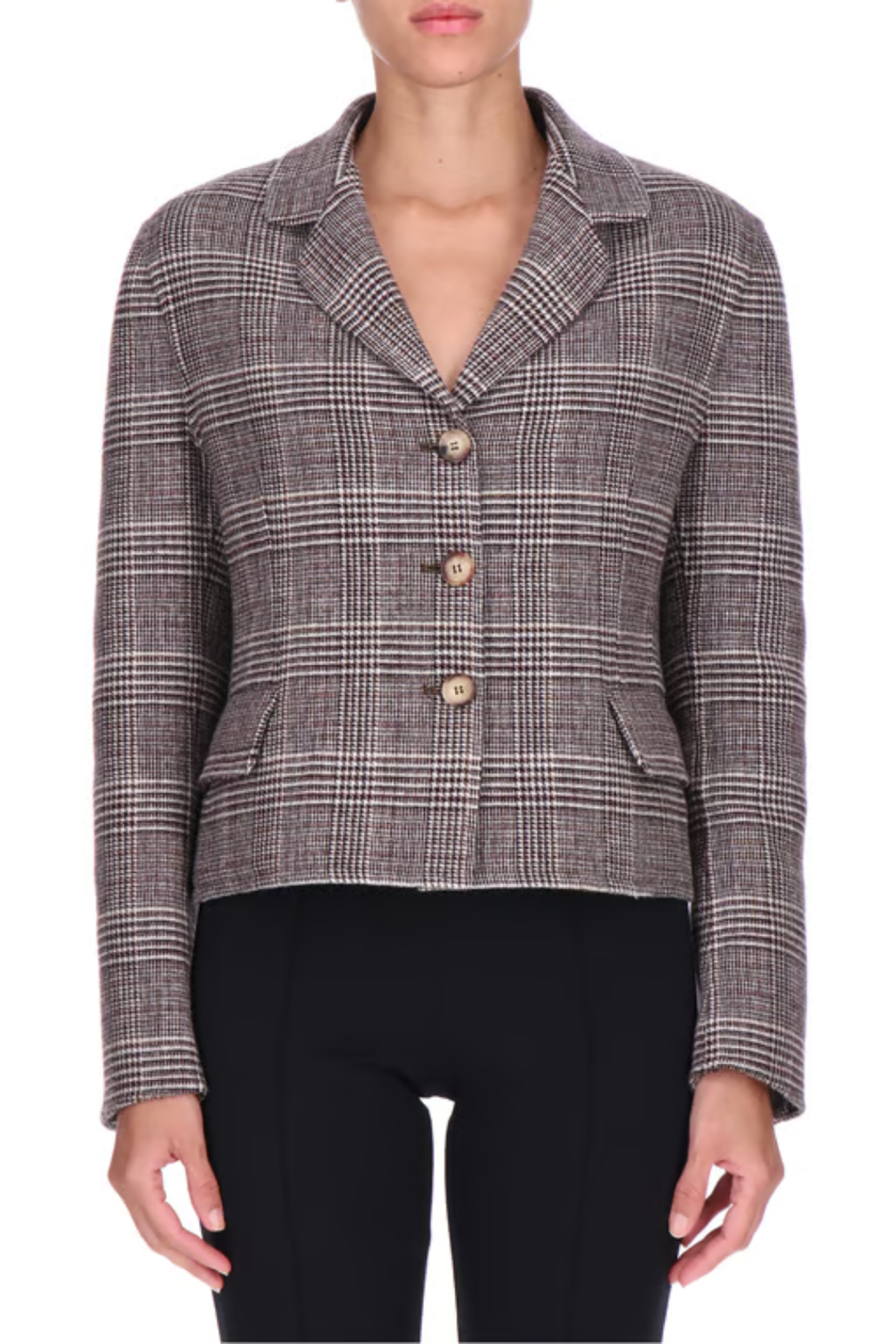 Checked Tailored Jacket