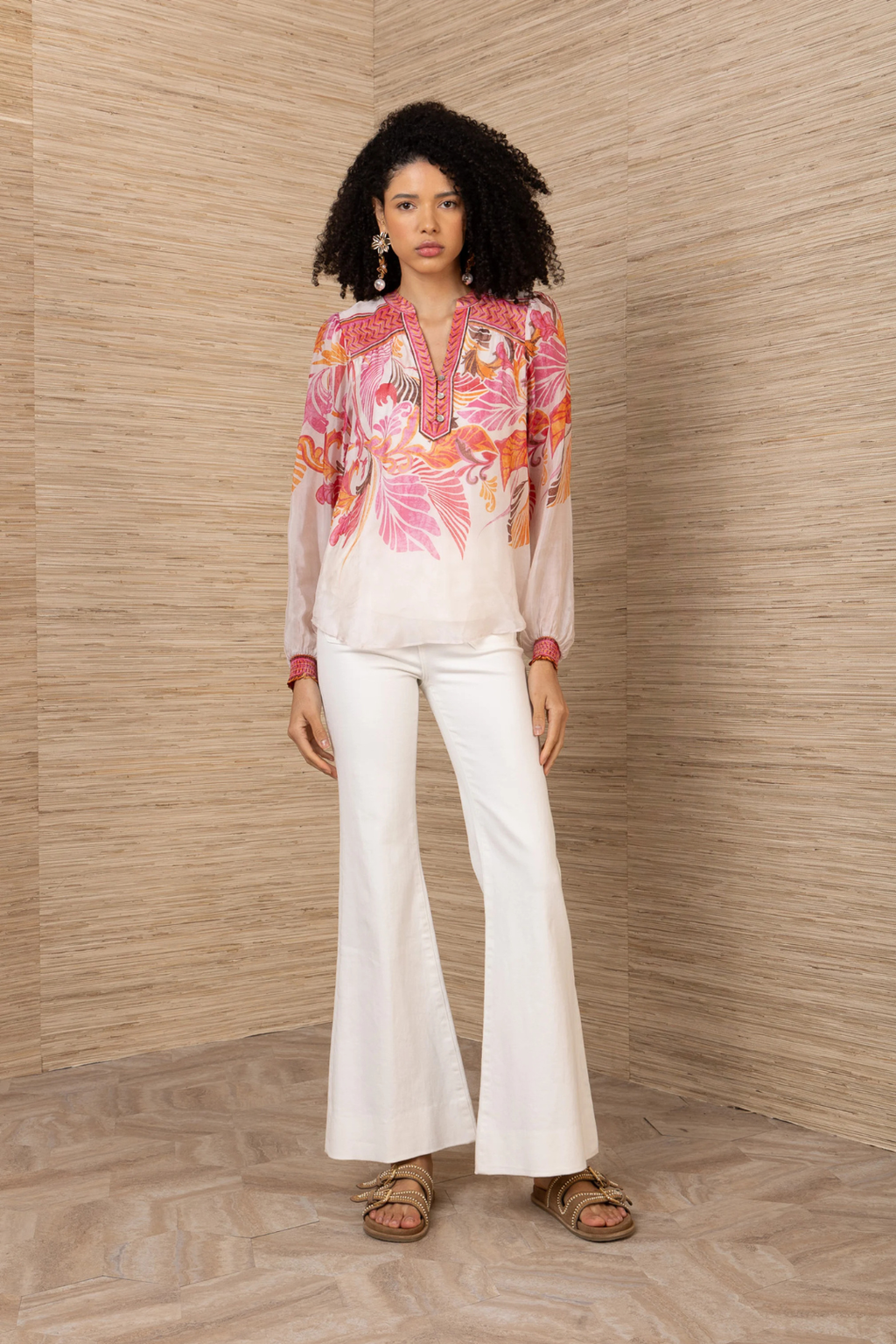 Delphine Organza Blouse