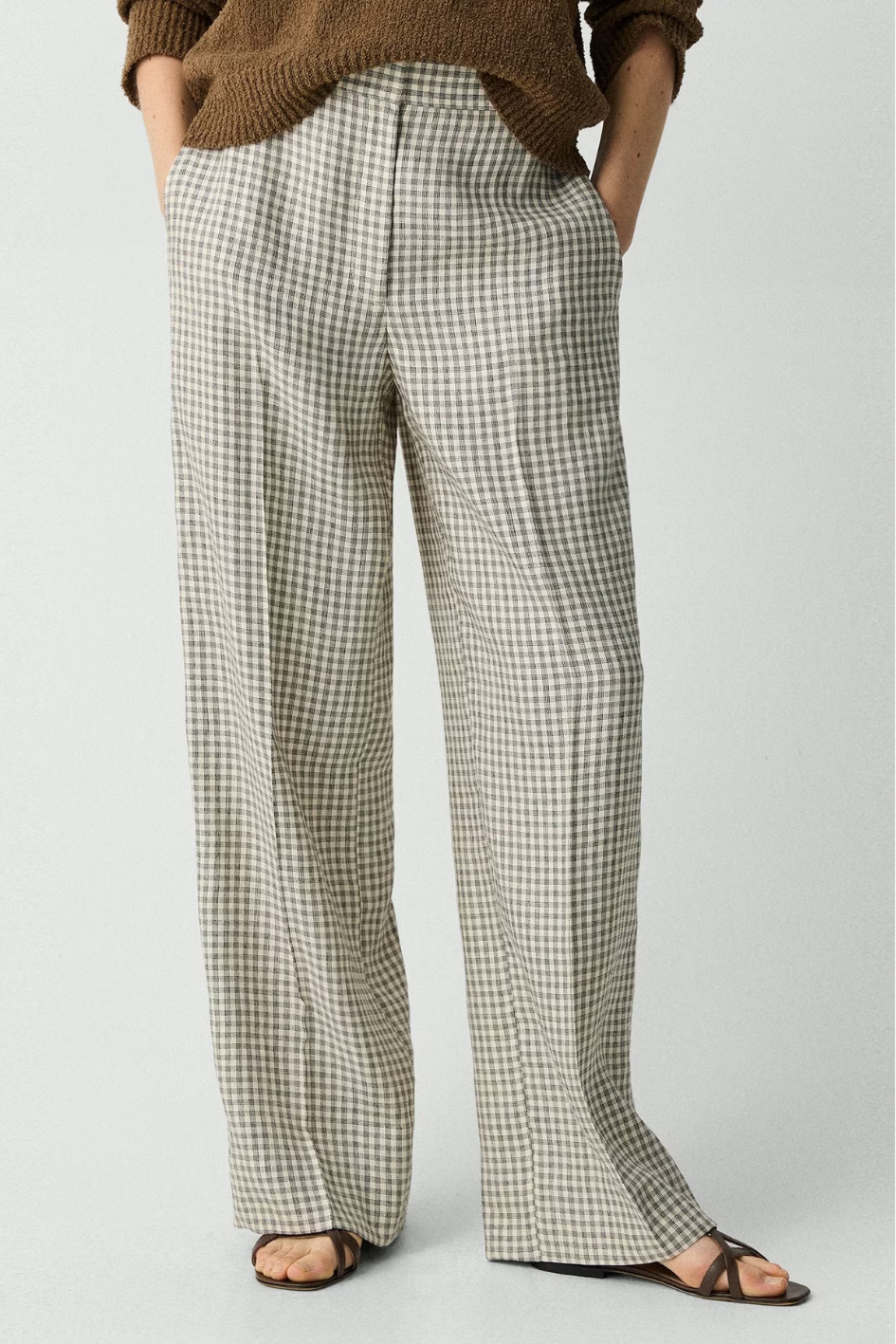 Pants with Caro Pattern