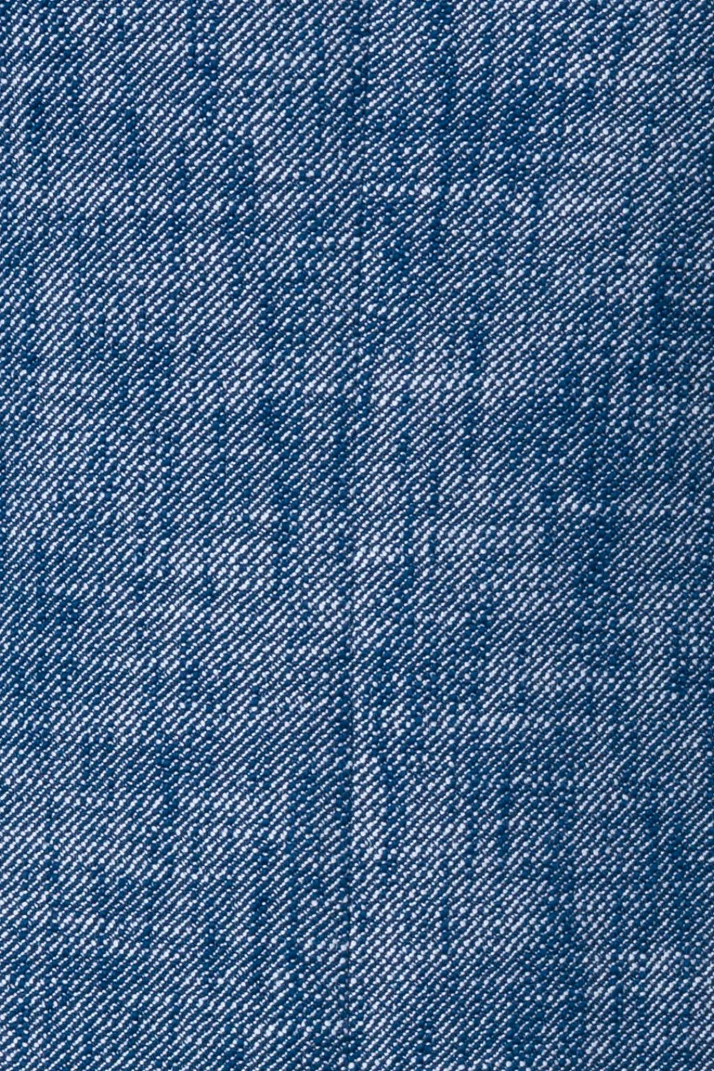 Denim Longblazer aus Baumwoll-Stretch