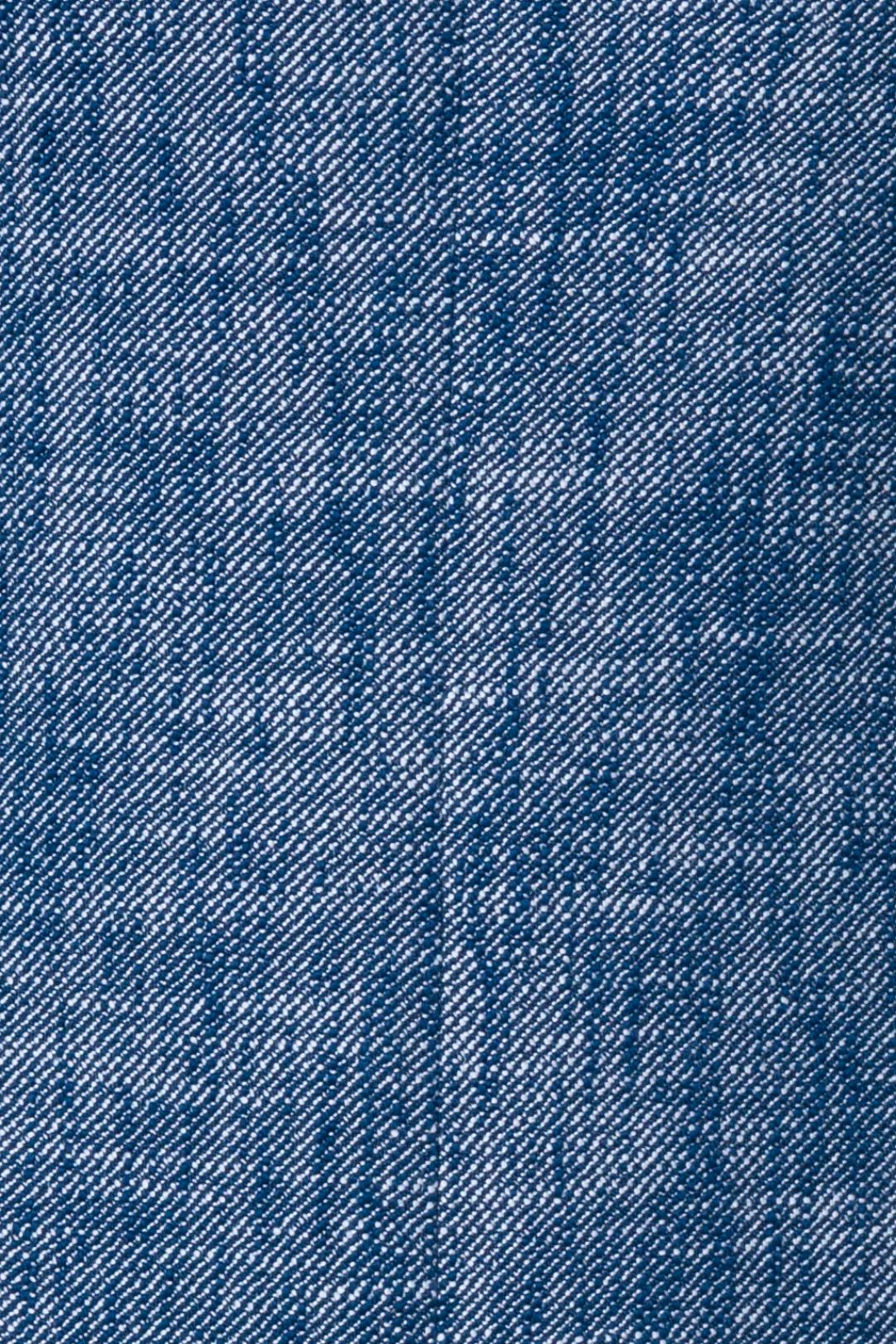 Denim Longblazer aus Baumwoll-Stretch