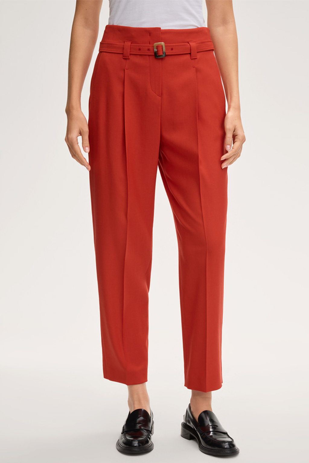 Virgin Wool Stretch Twill Pants