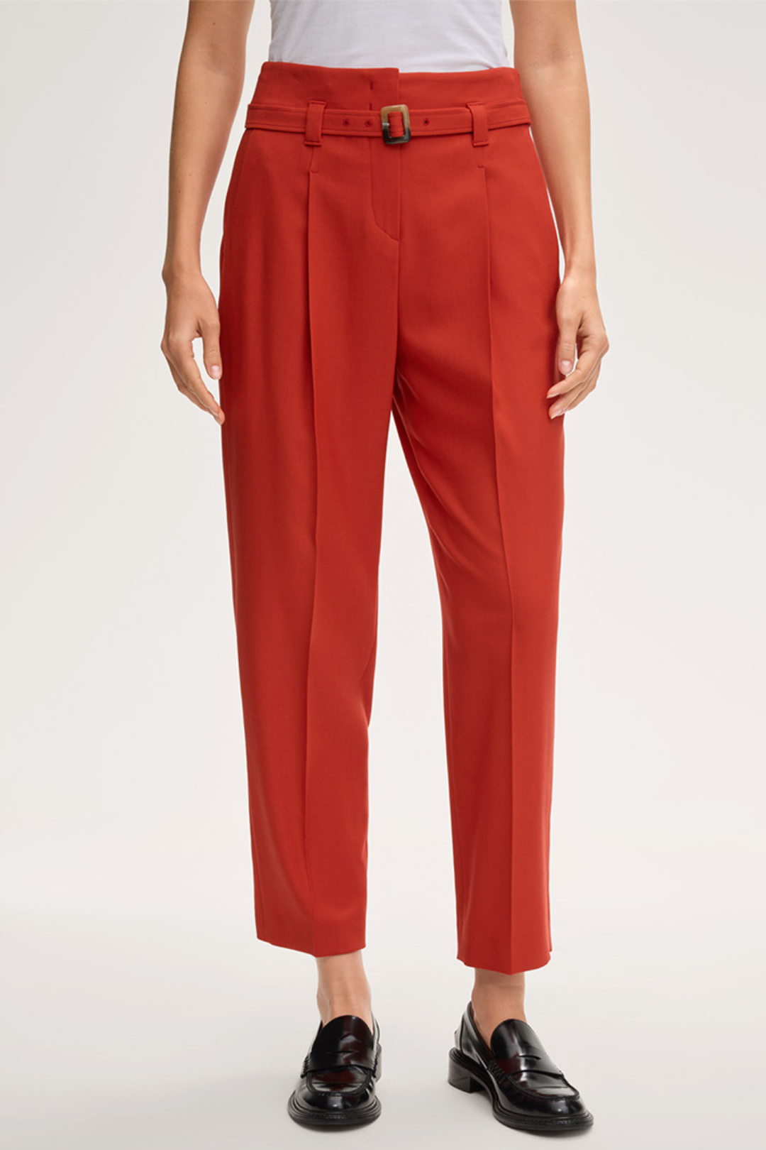 Virgin Wool Stretch Twill Pants