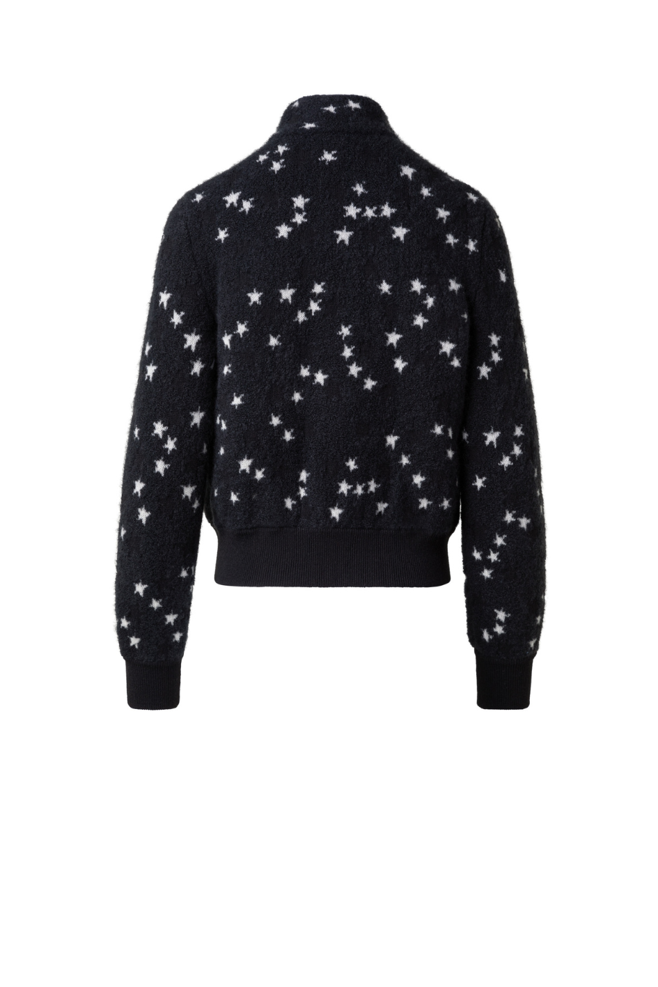 Cardigan with Stars Pattern