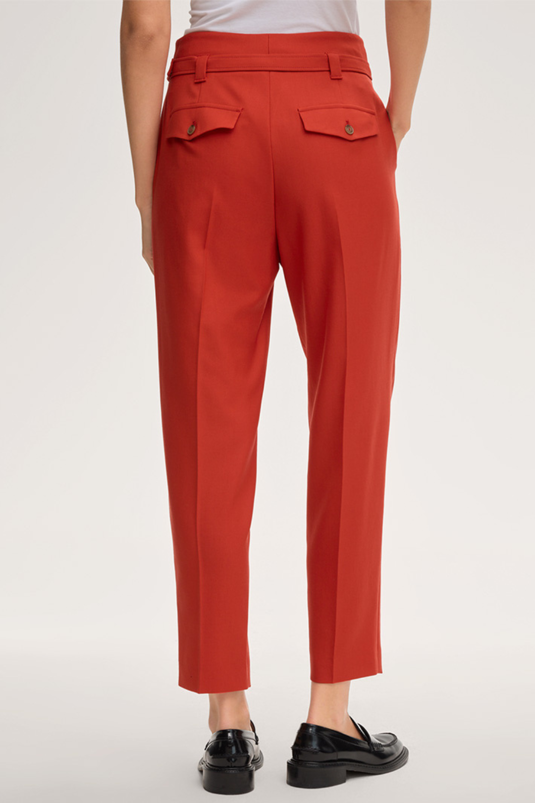 Virgin Wool Stretch Twill Pants