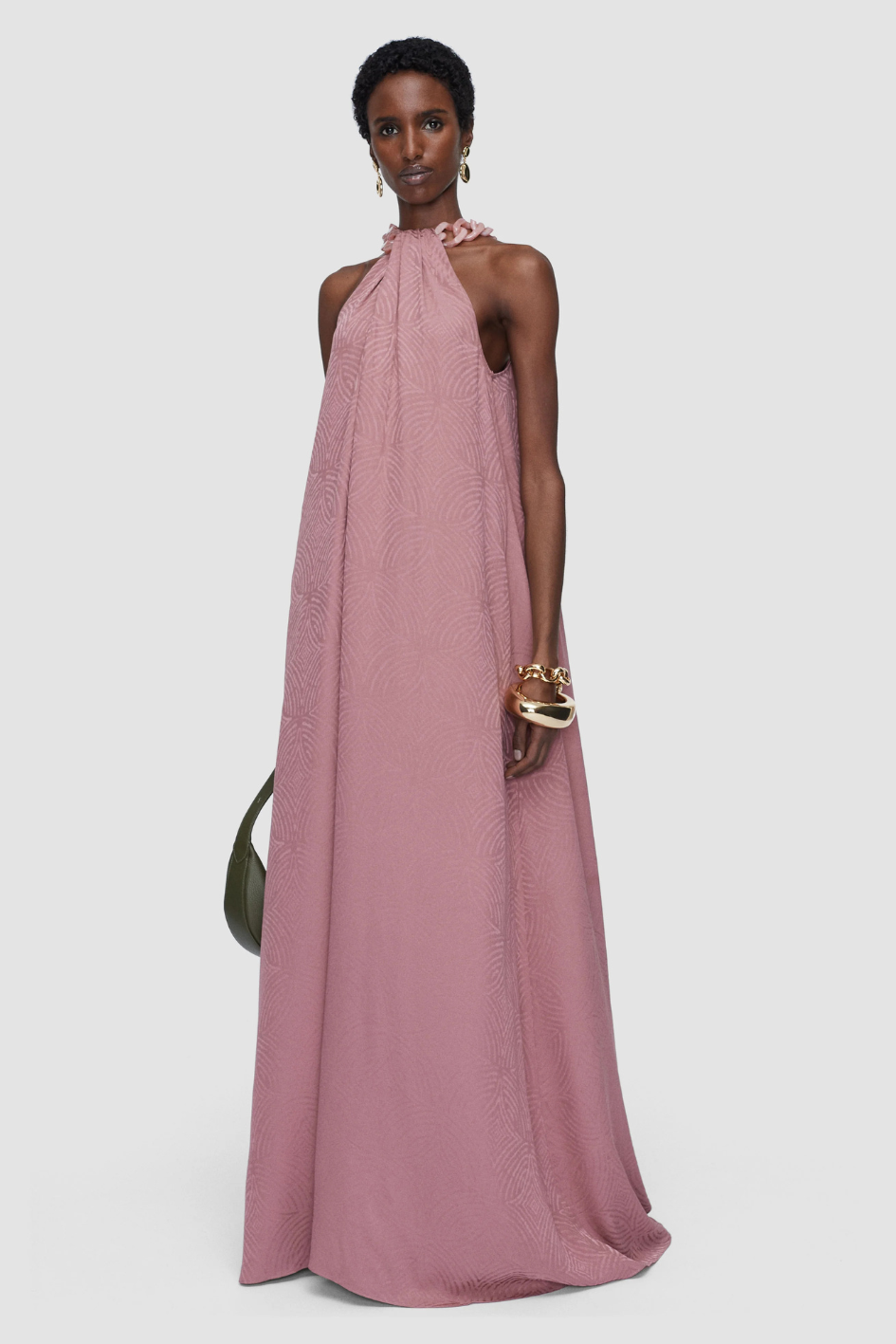 Parc Jacquard Silk Dress