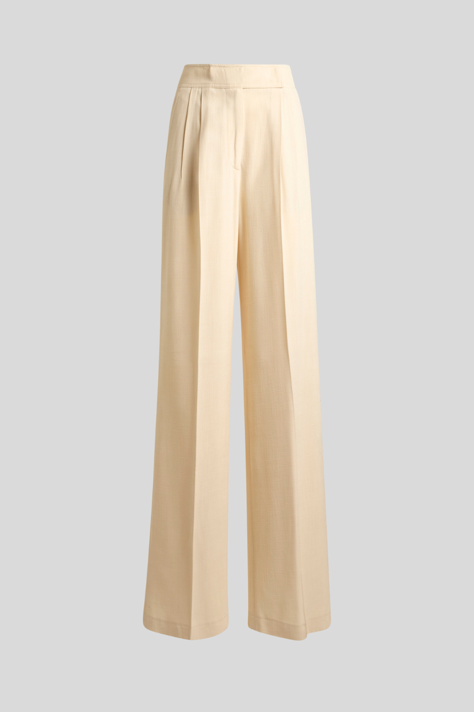 High-Waist Wide-Leg Trousers