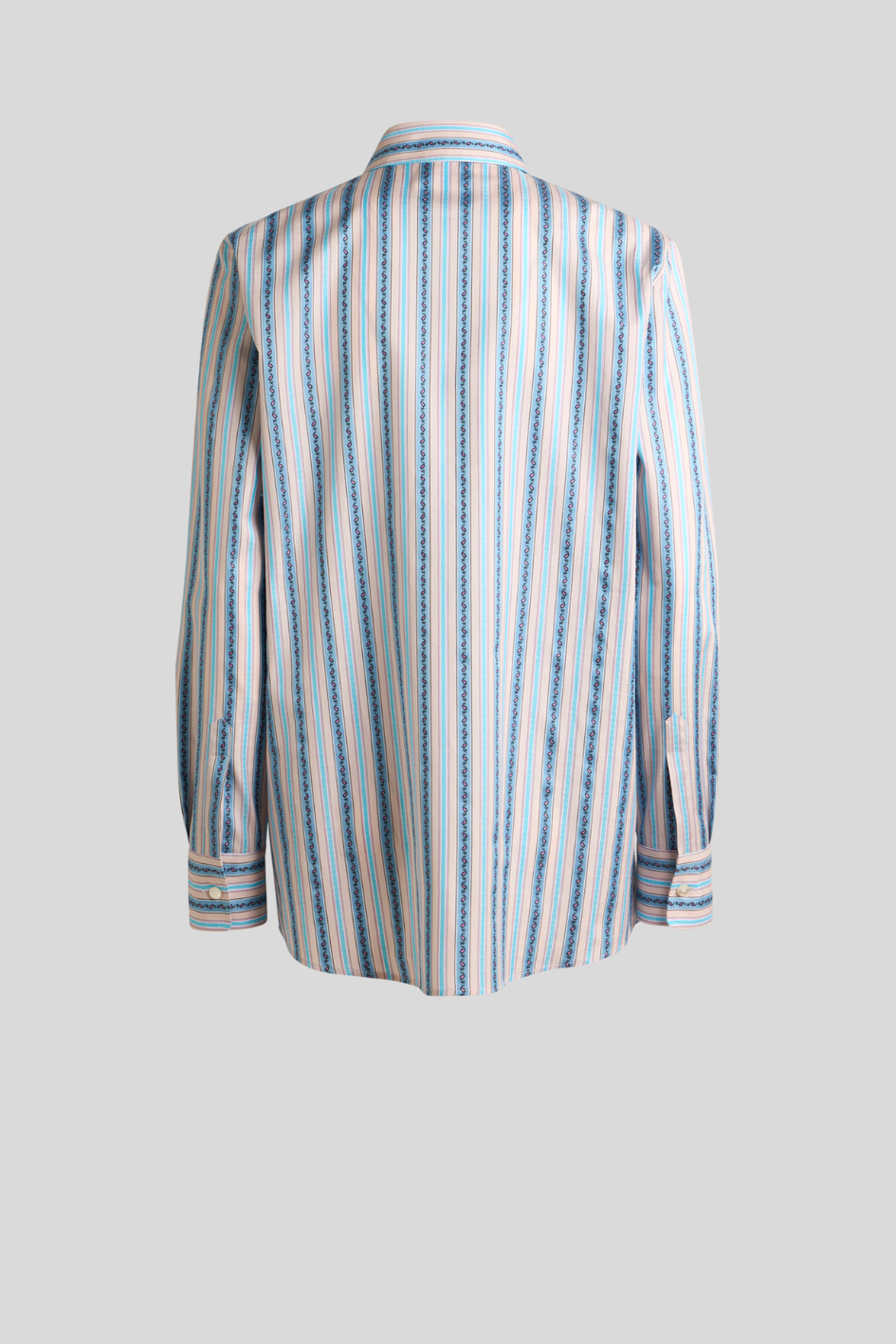 Blue Striped Blouse