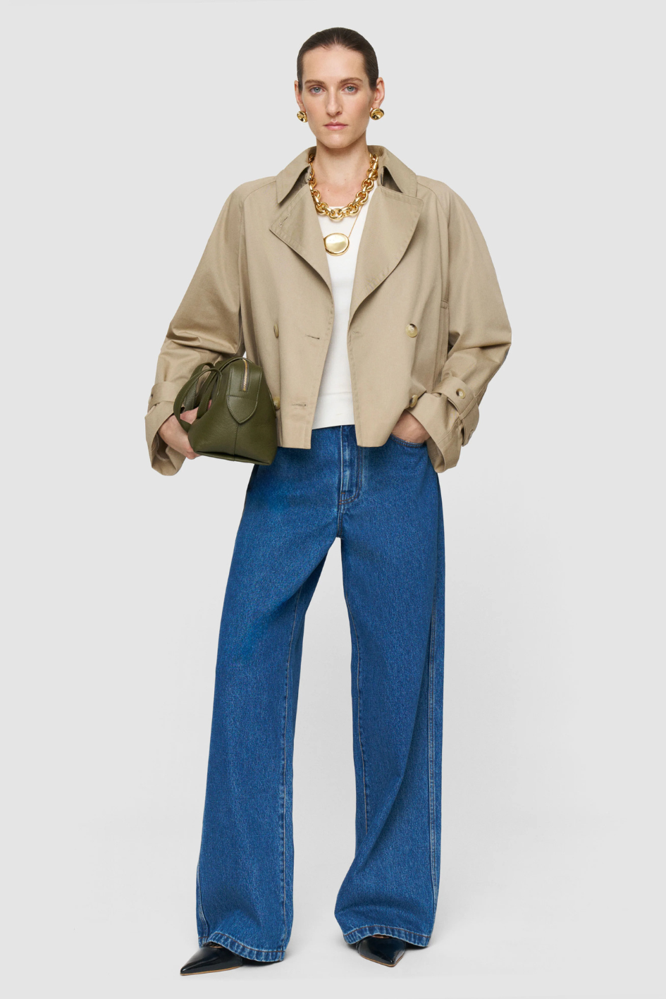 Zago Cotton Trench Jacket