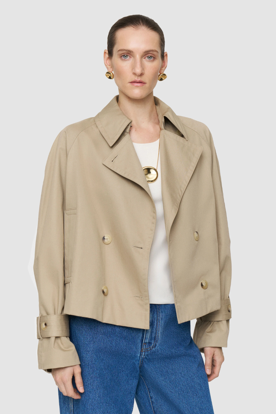 Zago Cotton Trench Jacket