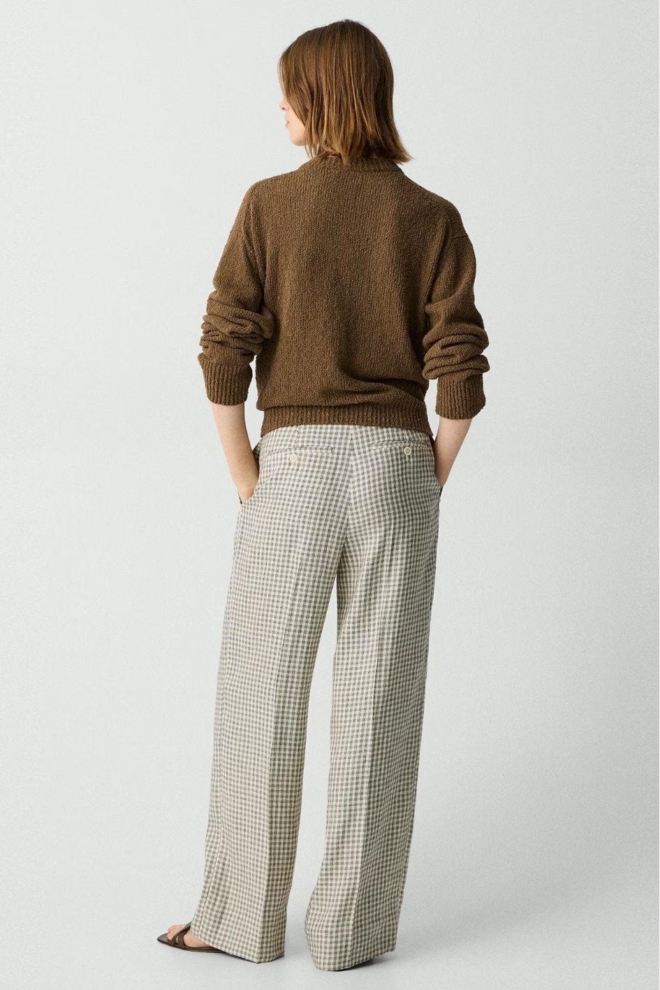 Pants with Caro Pattern