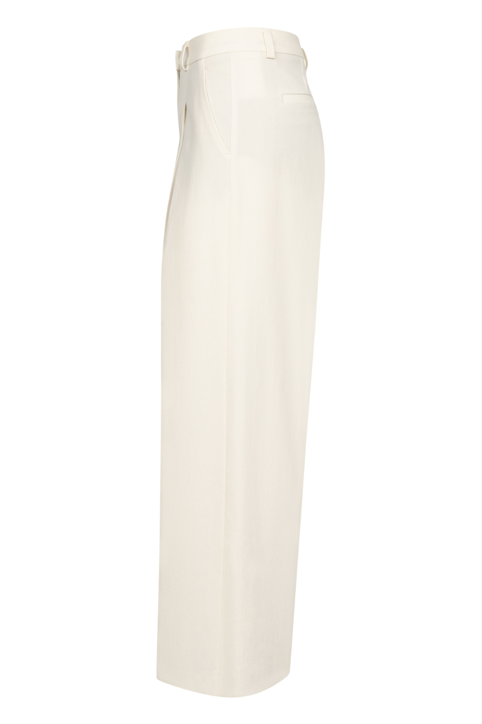 Chrissy Wide-Leg Pleated Trousers