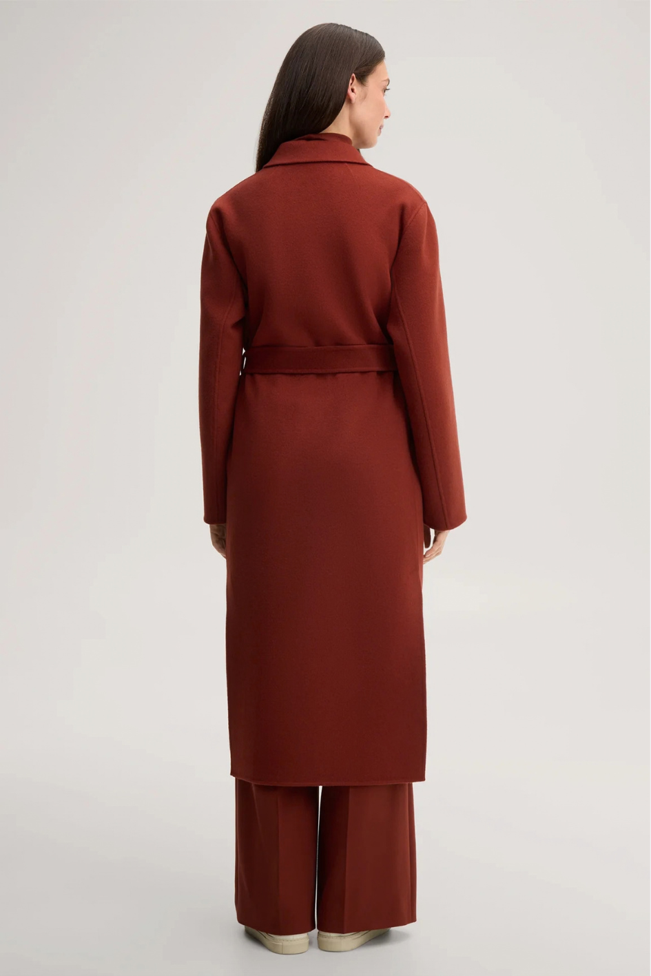 Red Doubleface Coat