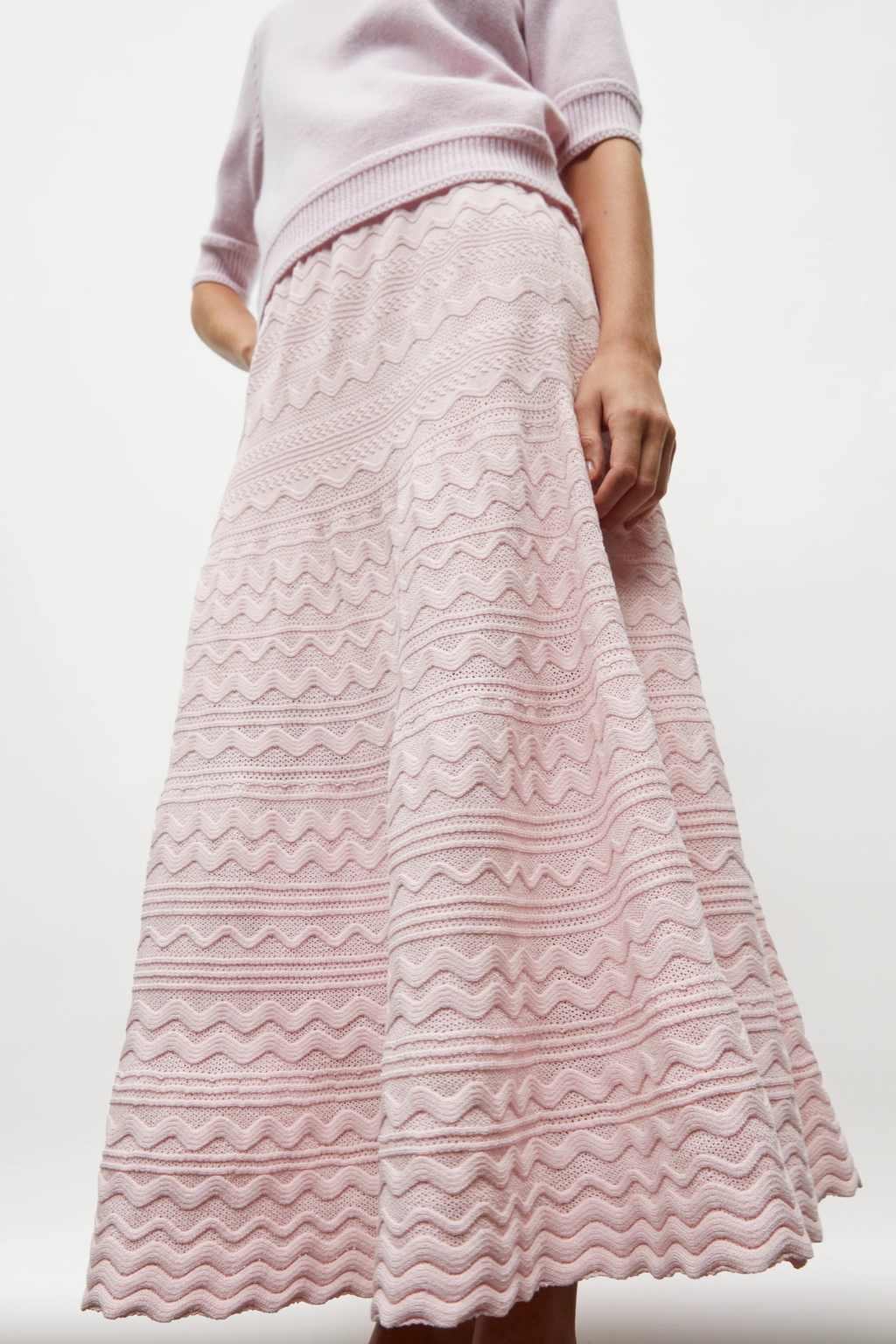 Long rose Diva Skirt