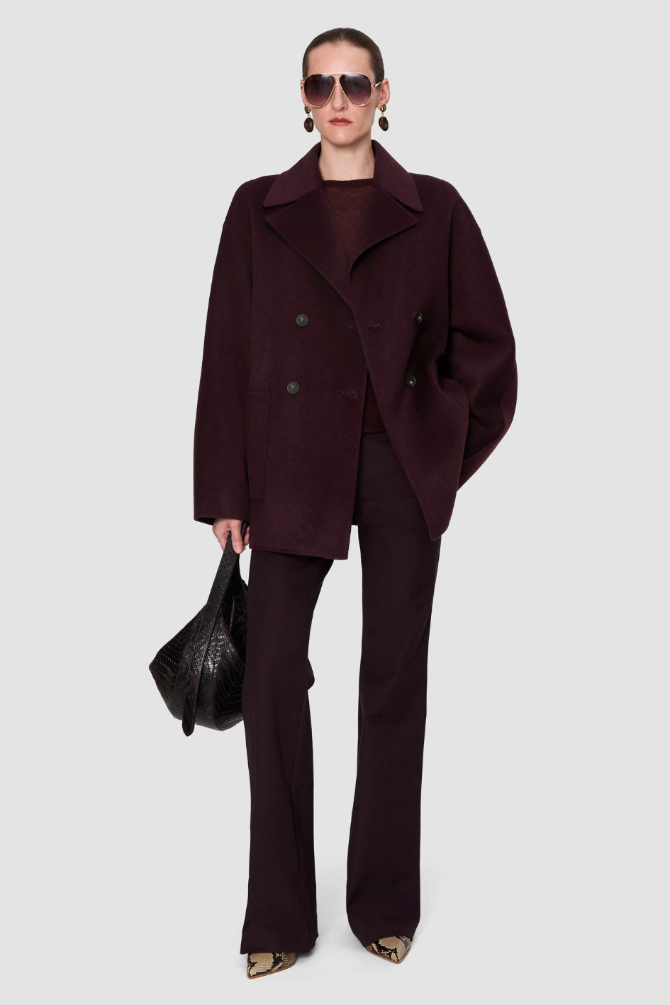 Flavia Double Face Cashmere Coat