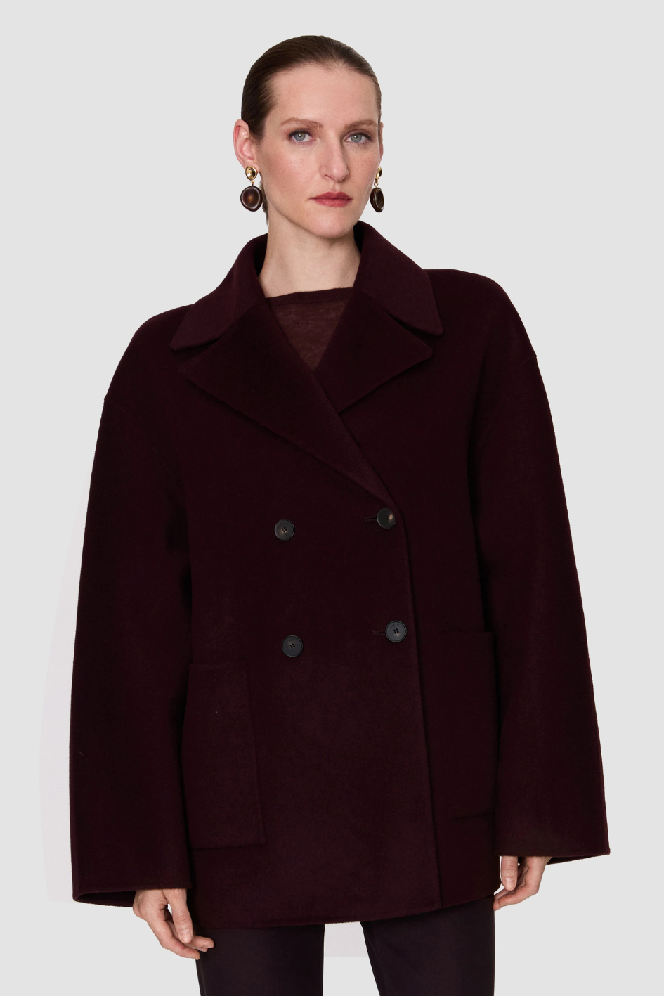 Flavia Double Face Cashmere Coat