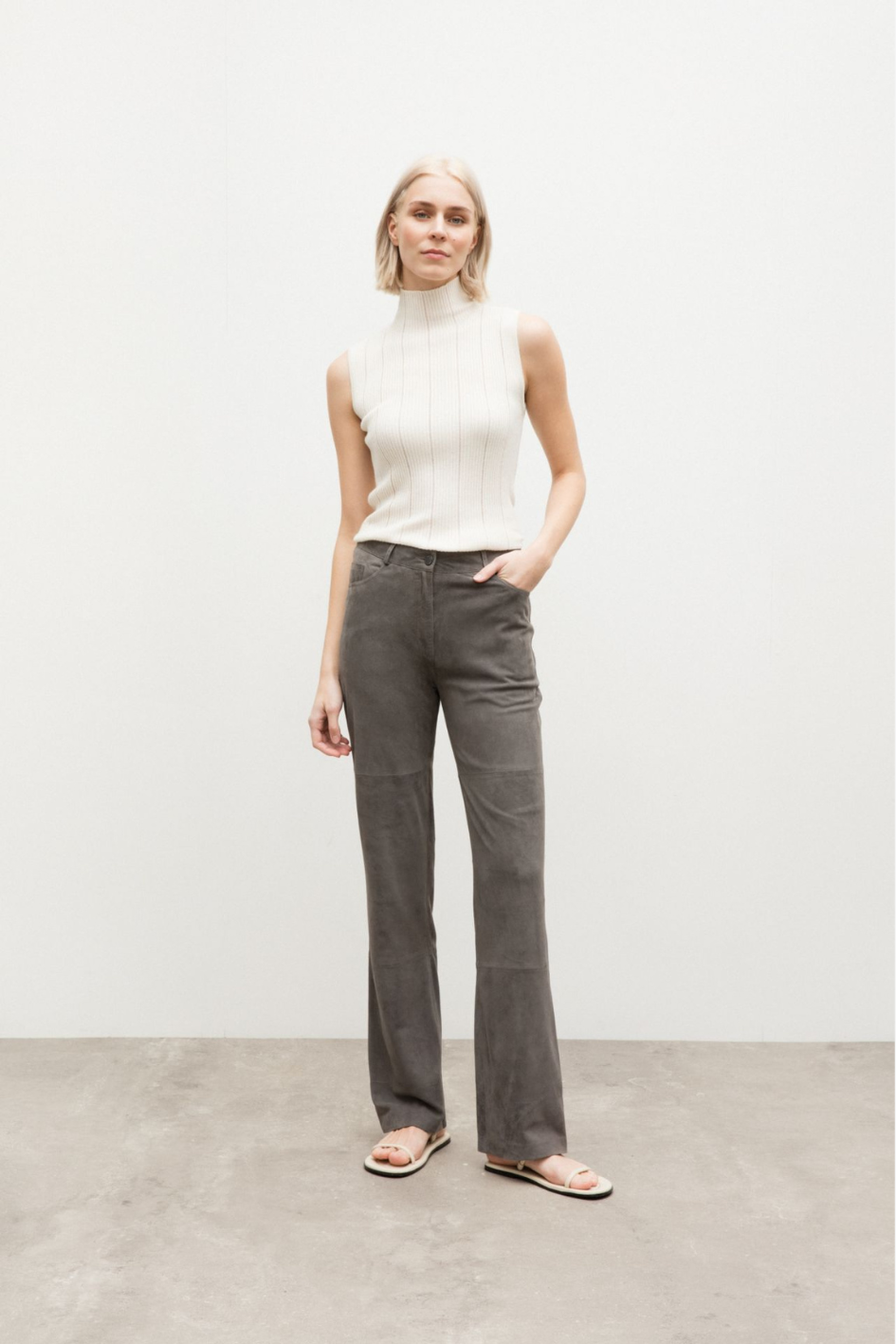 Phoebe Leather Pant