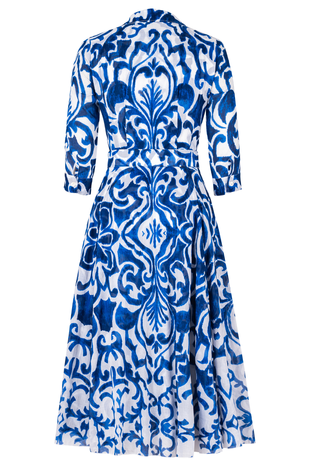 Blue Aster Maiolica Dress