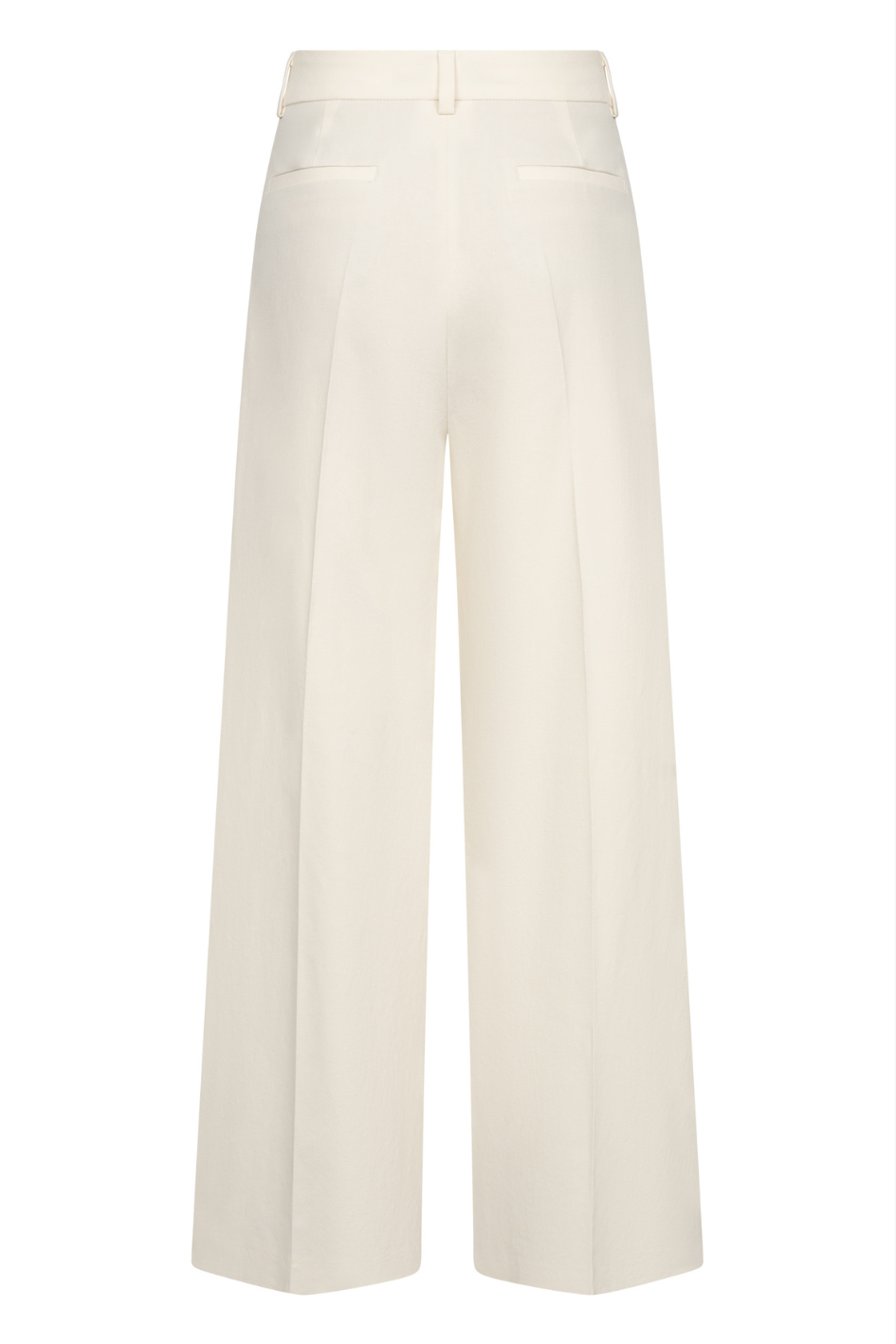Chrissy Wide-Leg Pleated Trousers