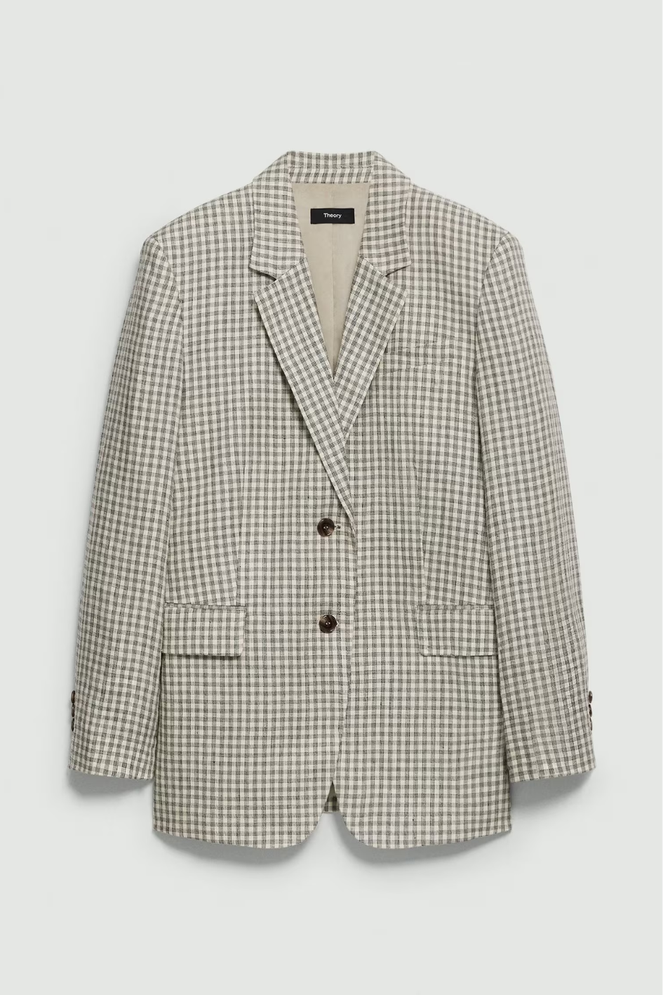 Blazer with Caro Pattern