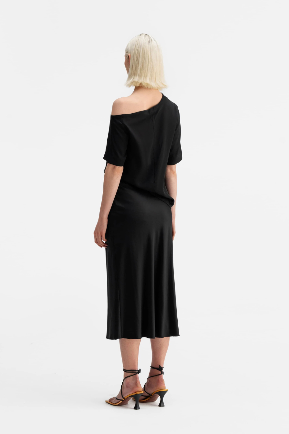 Hana Satin Silk Skirt