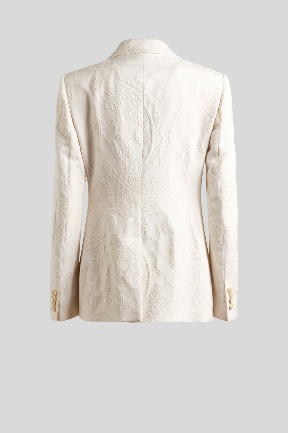 Tailored Blazer with Notched Lapel