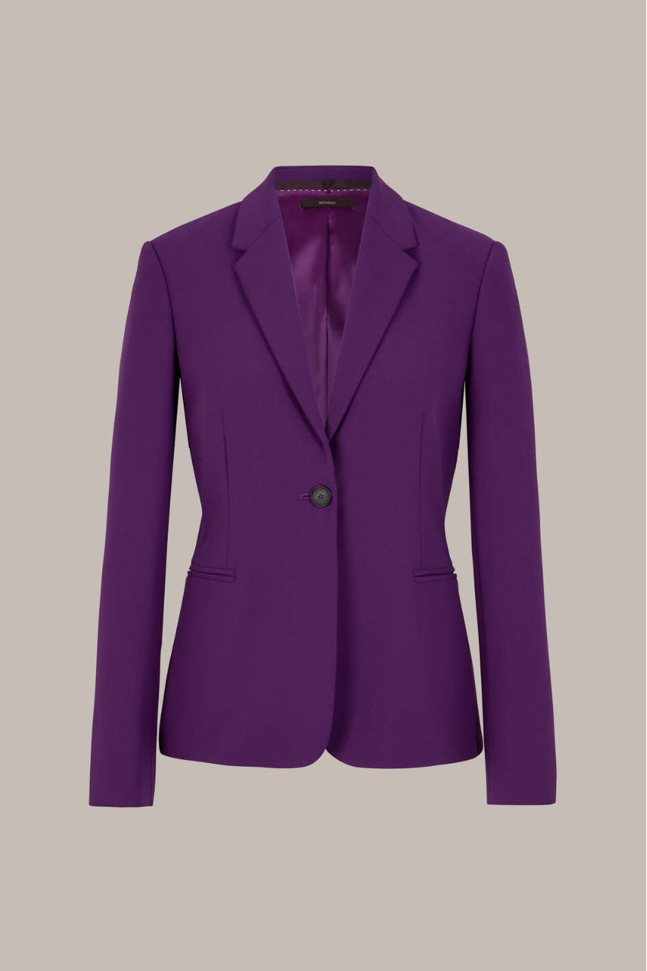 Single breasted Blazer with Revers Collar