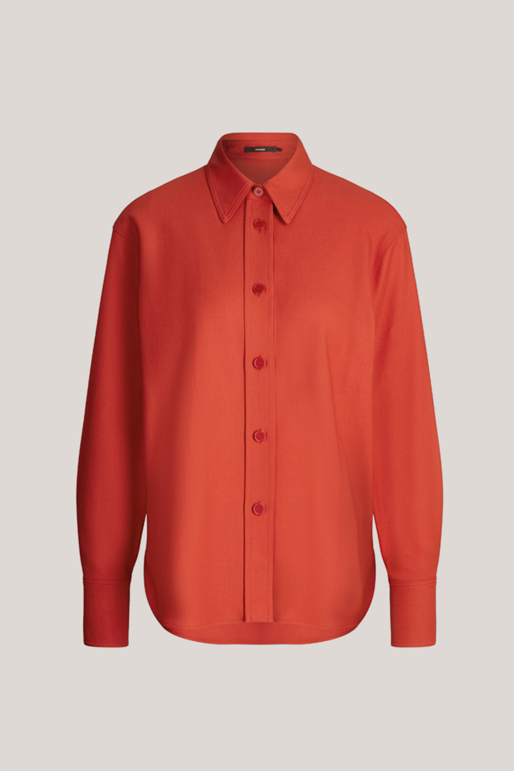 Red Twill Blouse