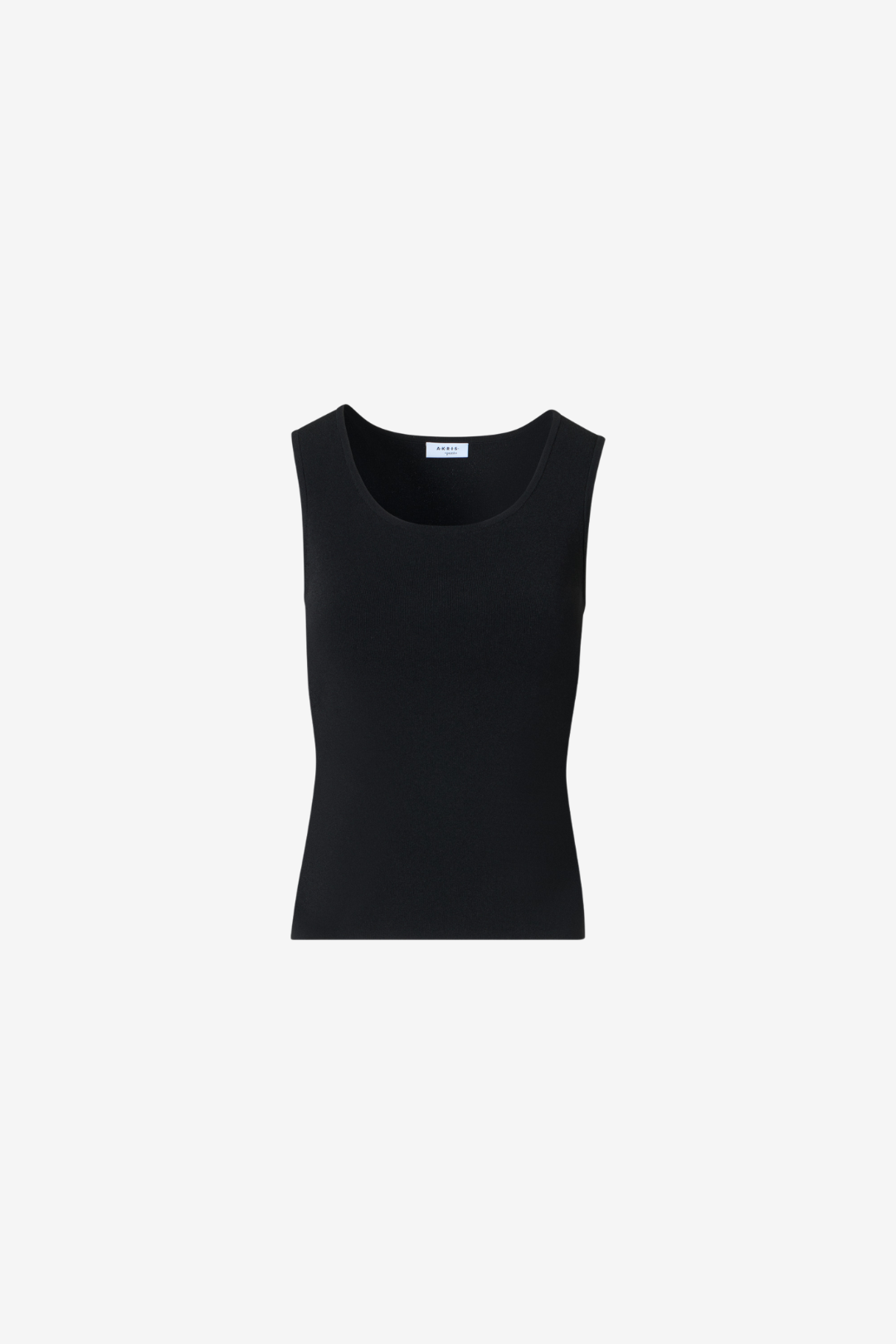 Fitted Knit Top in Viscose Blend