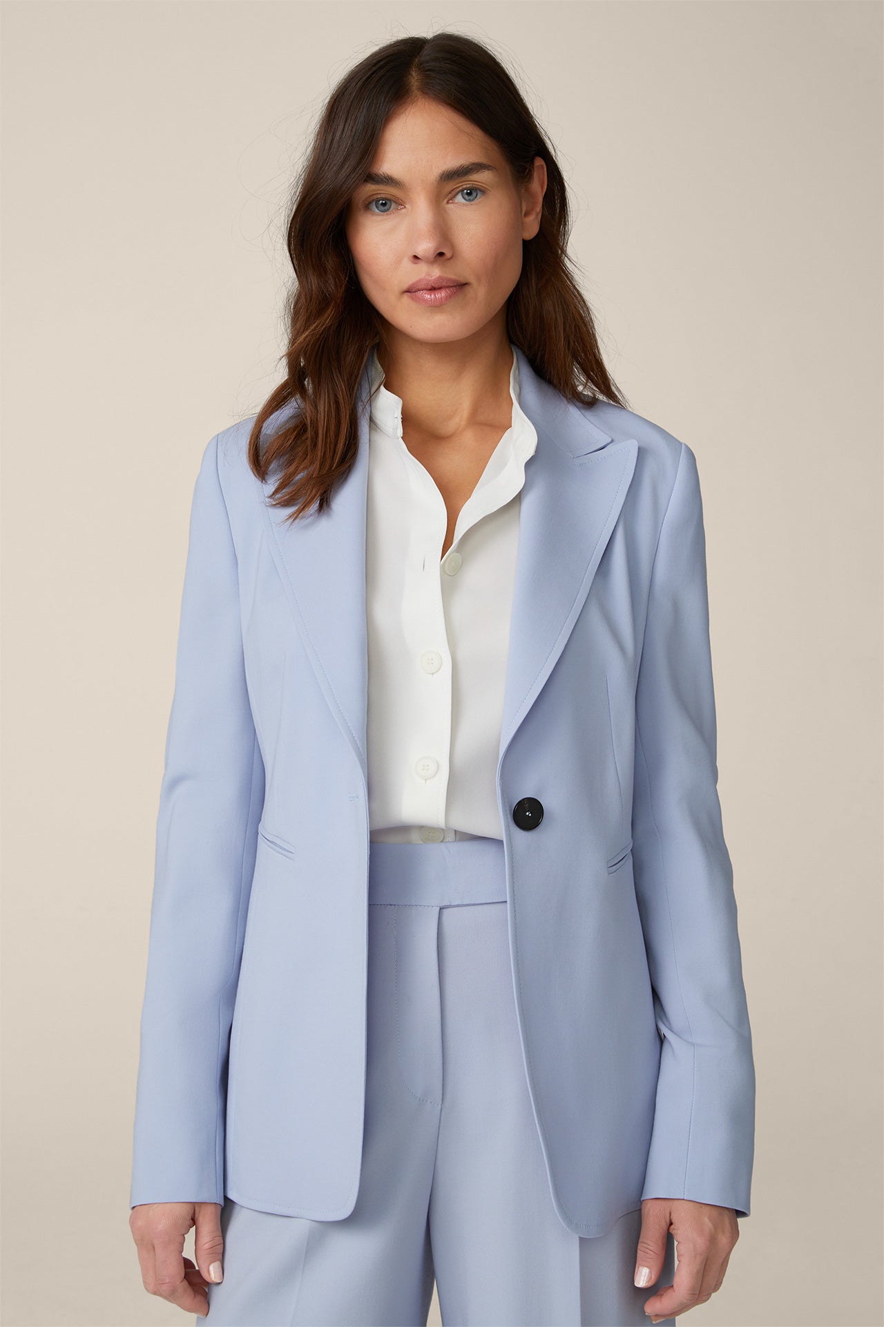 Hellblauer Blazer