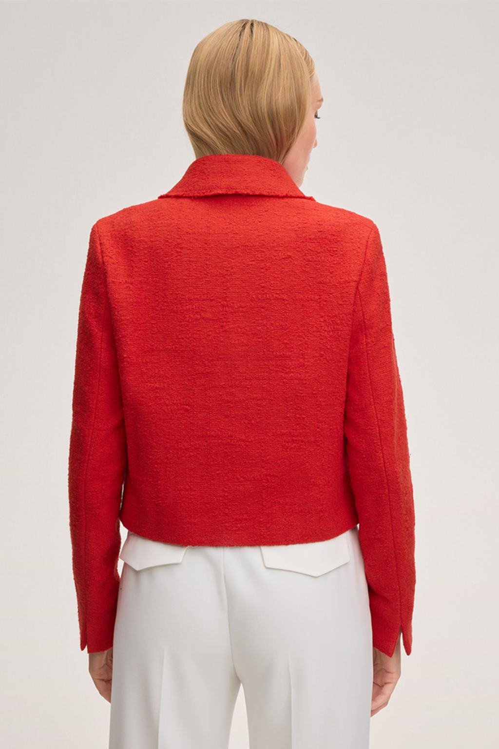 Cotton Tweed cropped Jacket