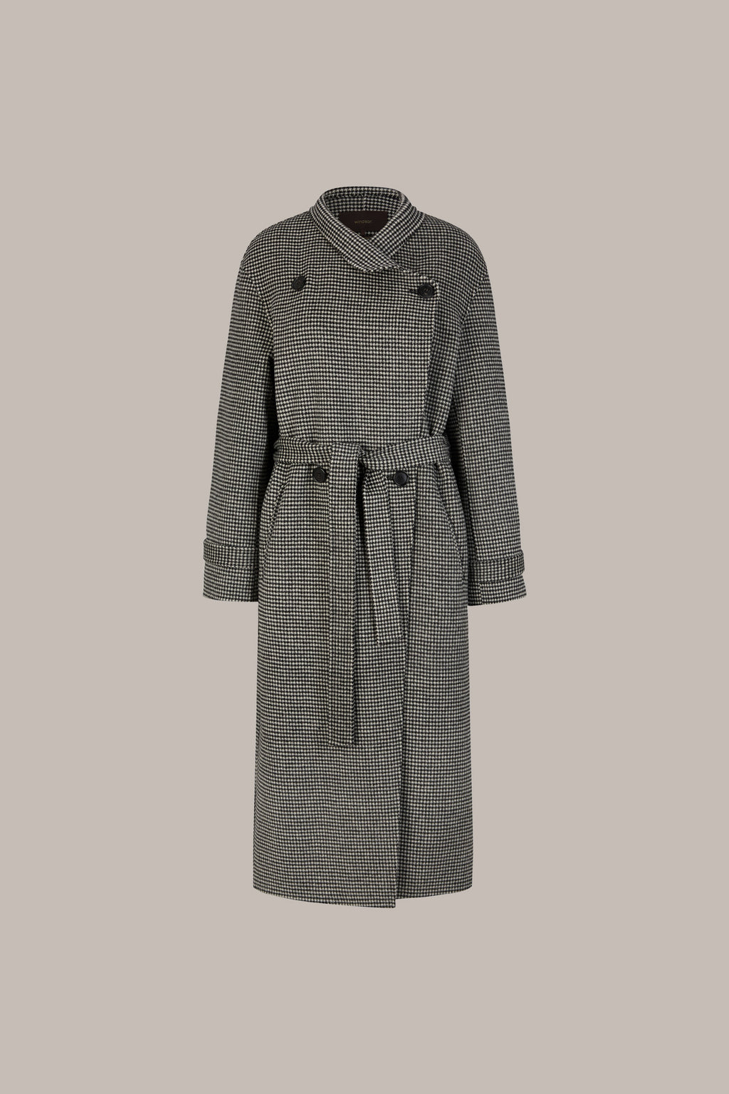 Doubleface Coat with Belt