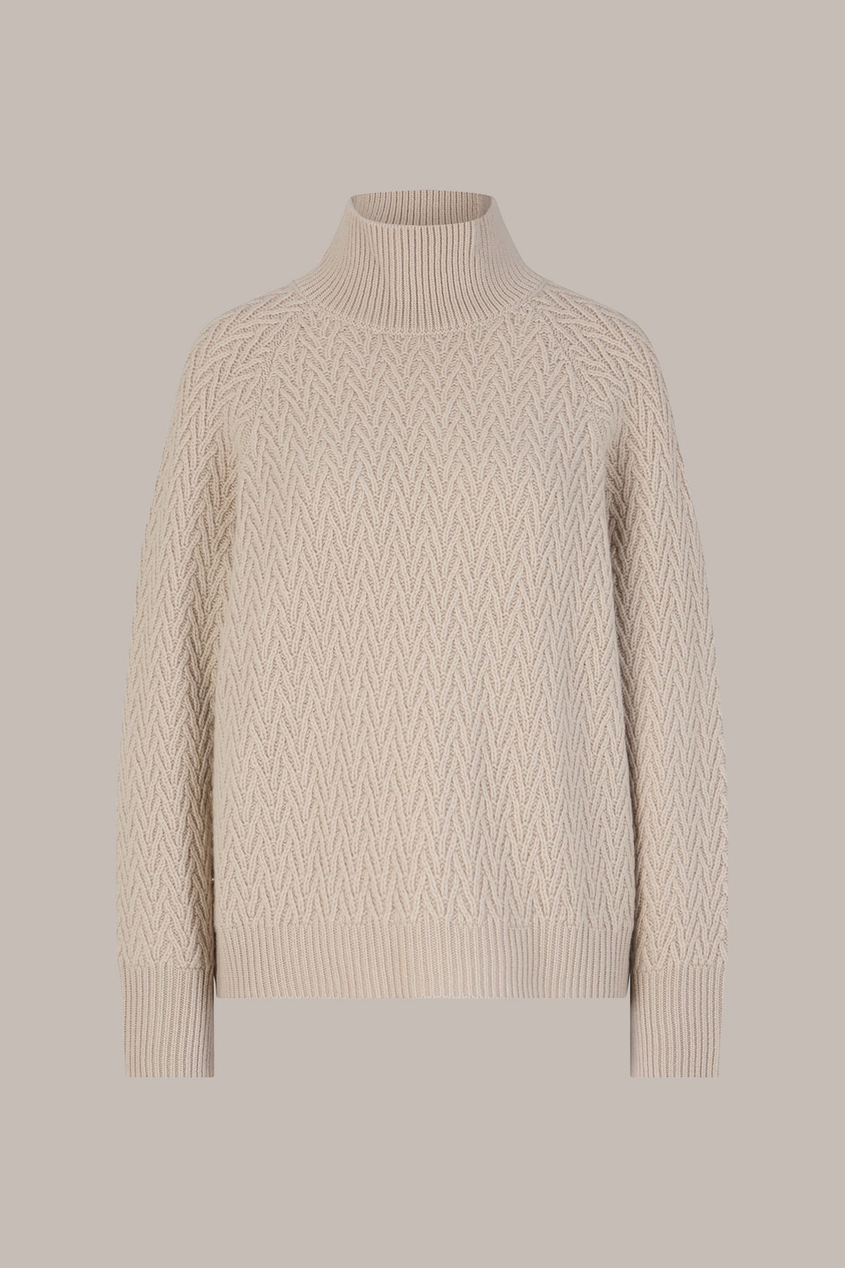 Cashmere Sweater with Turtle Neck