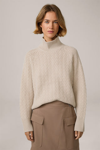 Cashmere Sweater with Turtle Neck