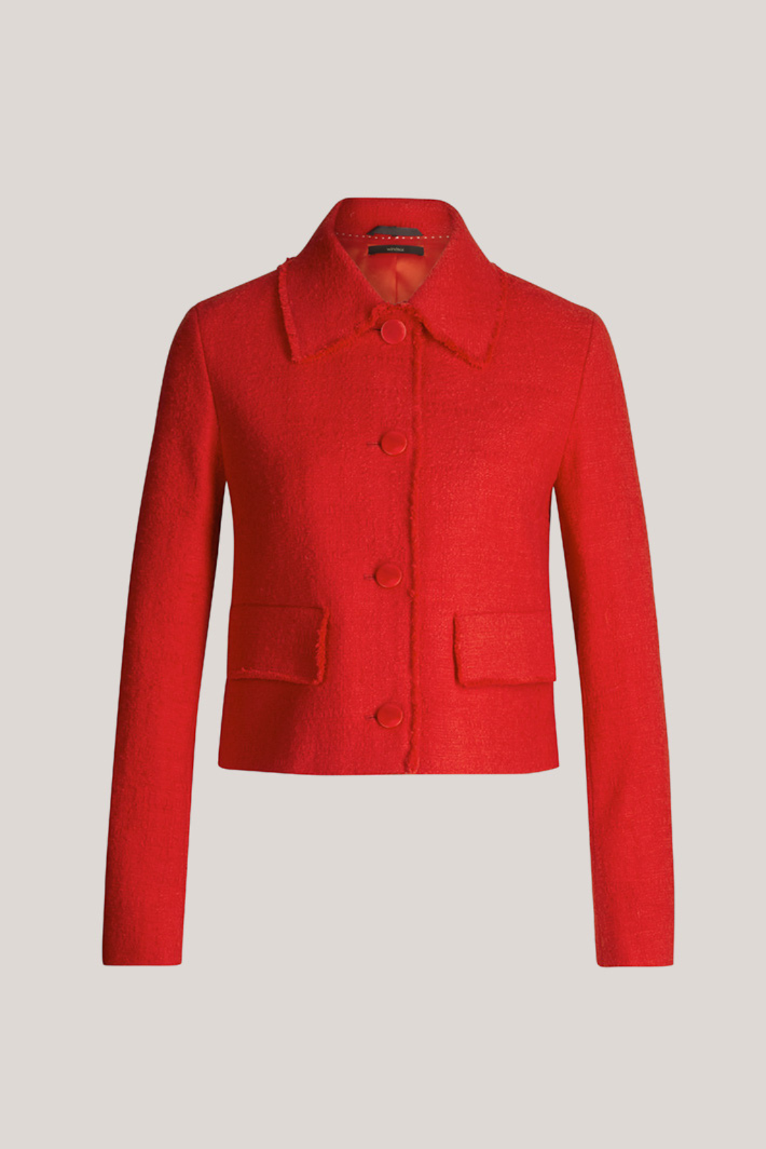 Cotton Tweed cropped Jacket