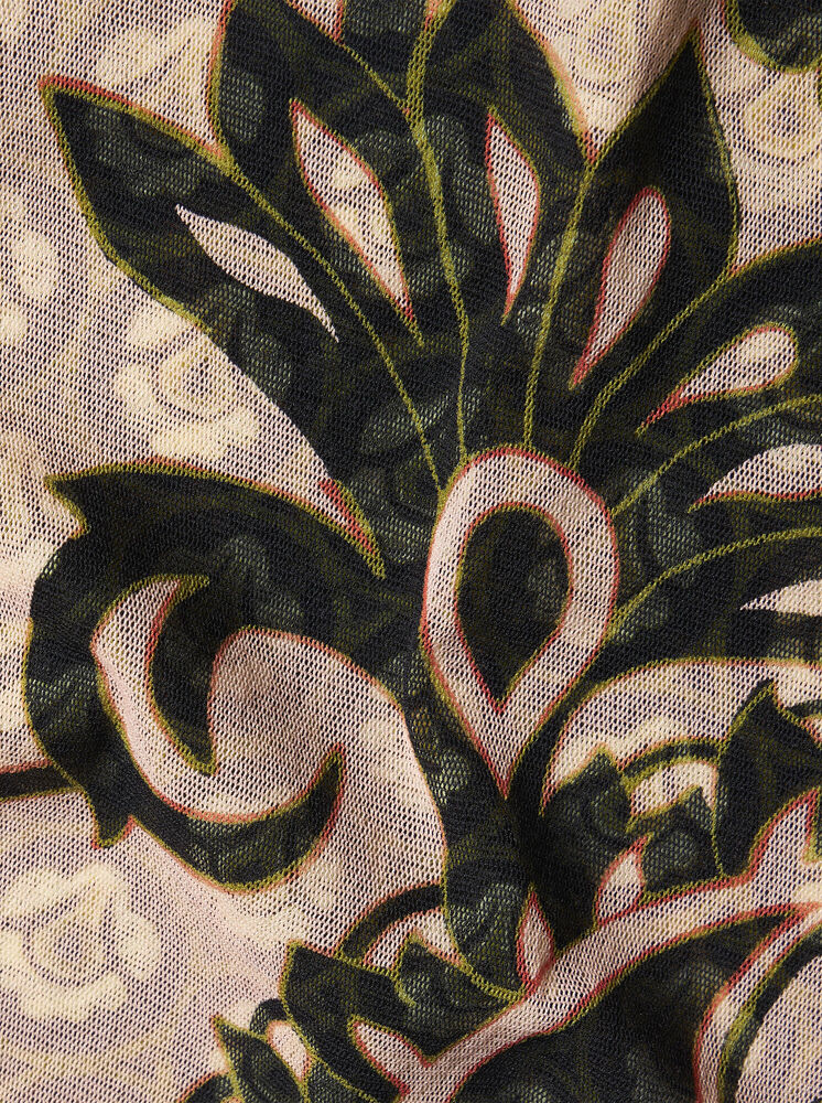 Dark Rose Shoulder-Off Top