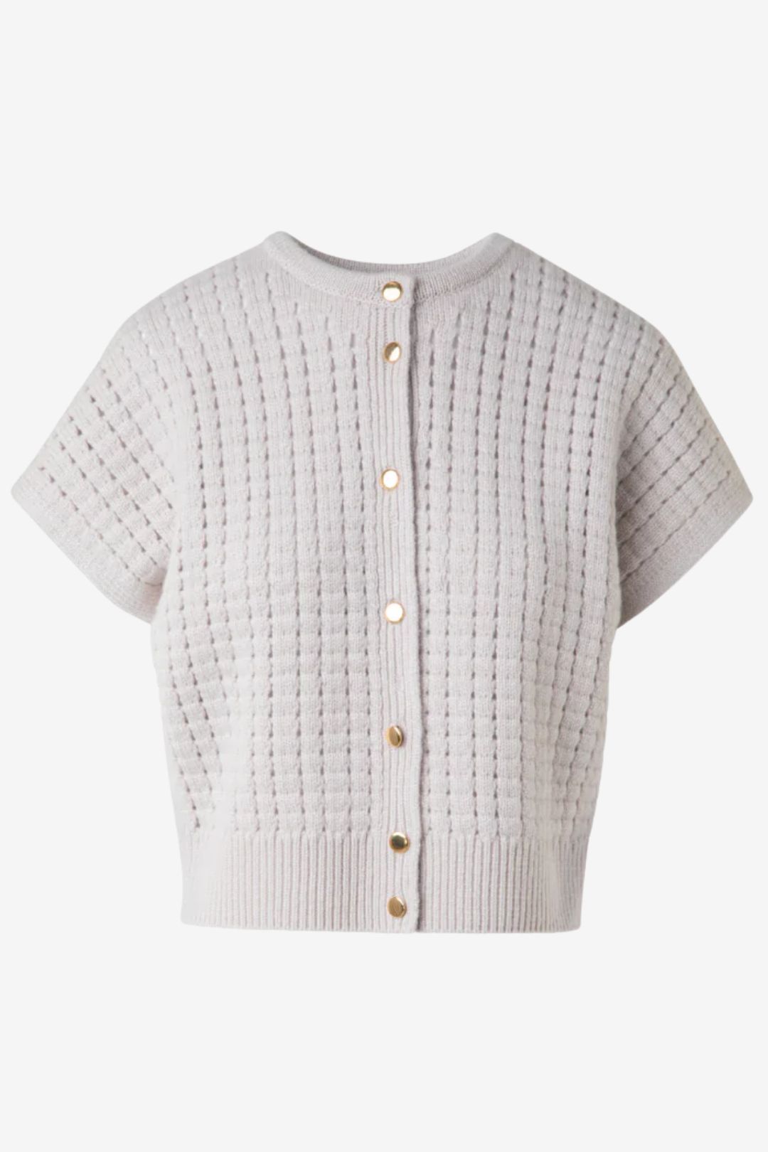 Cashmere Cardigan with short Sleeves