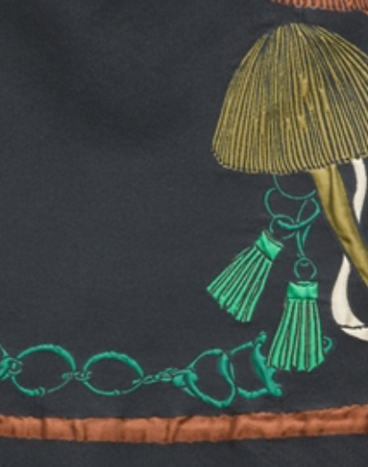 Trippy Garden Mini Skirt