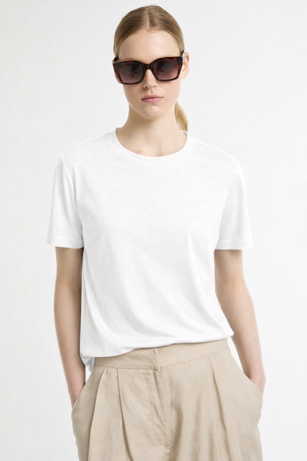 Cotton Silk Mix T-Shirt