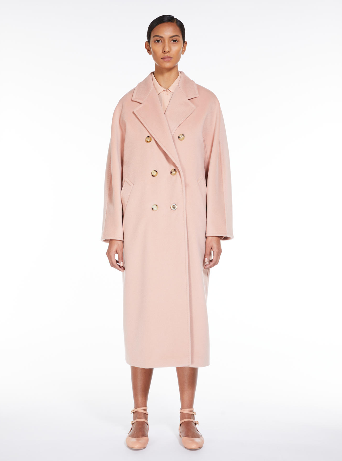 Mantel mit Kimonoärmel