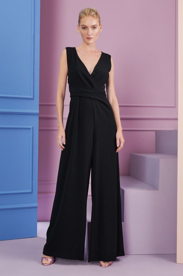 Overall aus Stretch Triacetate Crêpe